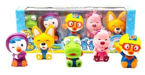 Pororo And Friends Bath Toy 5pcs | Desertcart INDIA